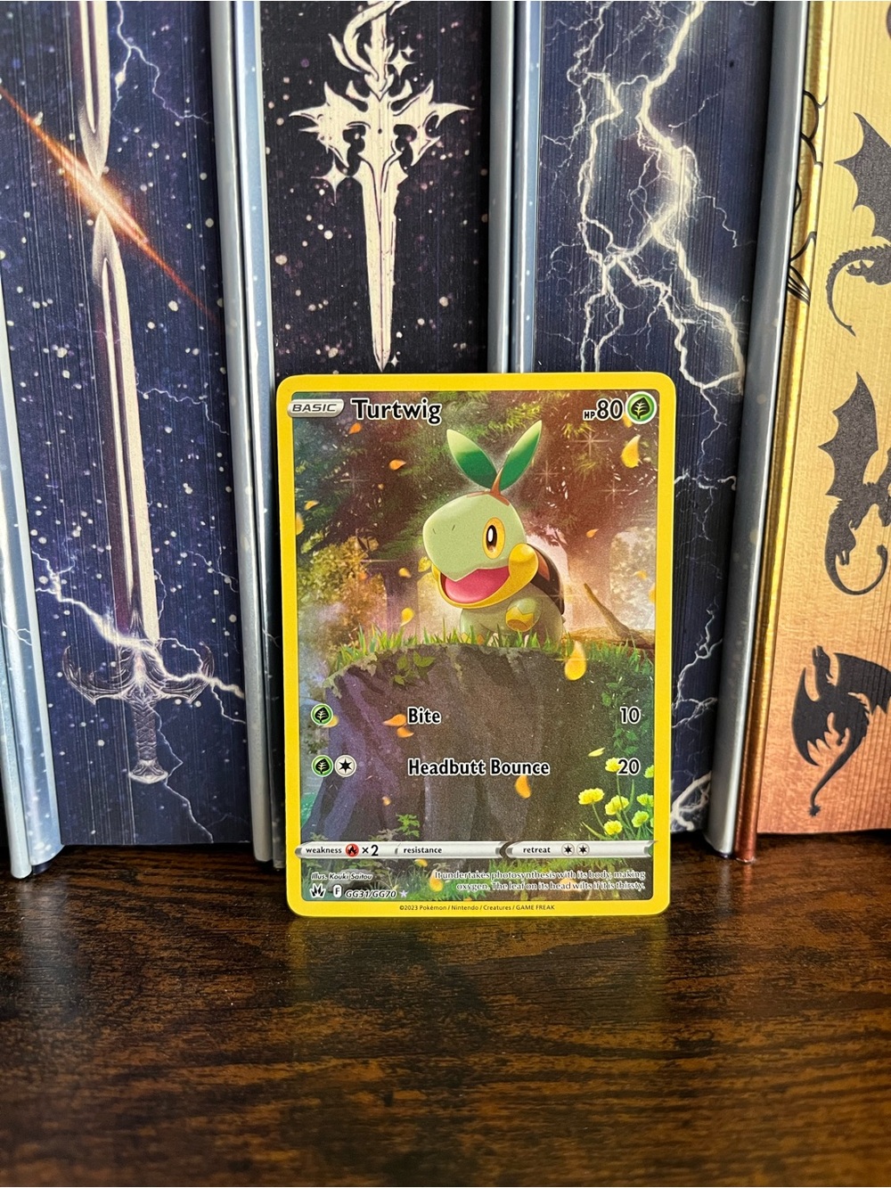 Turtwig Pokemon Crown Zenith Galarian Gallery Card GG31/GG70